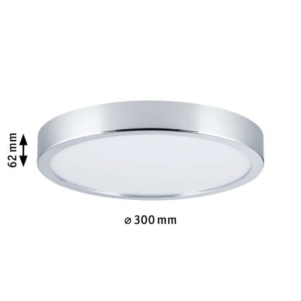 Paulmann 70882-LED/22,5W IP44 Zatemnitvena kopalniška stropna svetilka AVIAR 230V