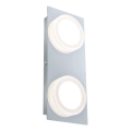 Paulmann 70883 - 2xLED/4,7W IP23 Kopalniško stensko svetilo DORADUS 230V