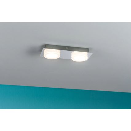 Paulmann 70883 - 2xLED/4,7W IP23 Kopalniško stensko svetilo DORADUS 230V