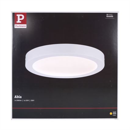 Paulmann 70899 - LED/22W Stropna svetilka ABIA 230V