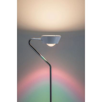Paulmann 70920 - LED/7,5W Zatemnjevalna talna svetilka RAMOS 230V bela/sijajni krom