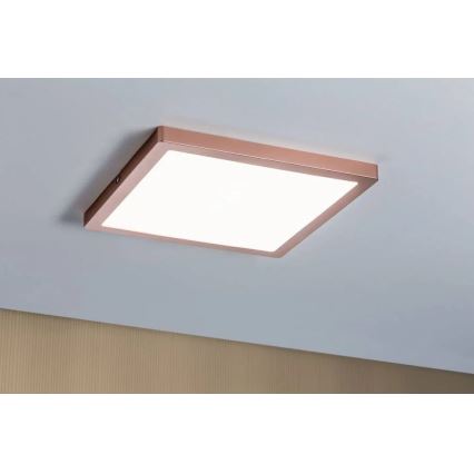 Paulmann 70941 - LED/20W Nadgradni panel ATRIA 230V 4000K 30x30 cm Rosegold