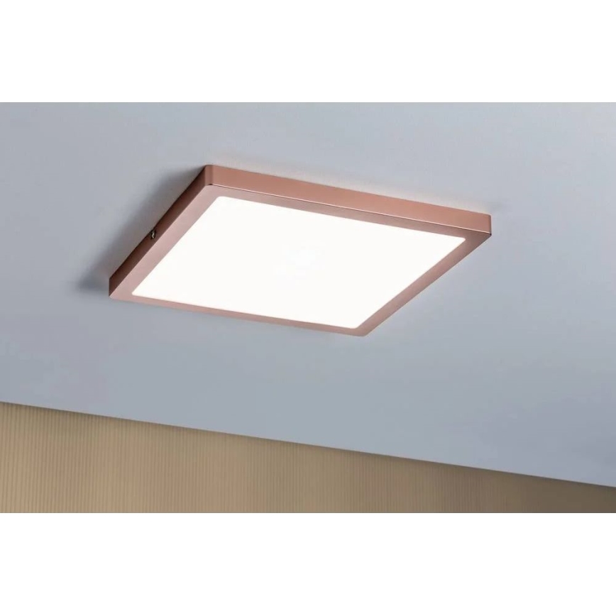 Paulmann 70941 - LED/20W Nadgradni panel ATRIA 230V 4000K 30x30 cm Rosegold