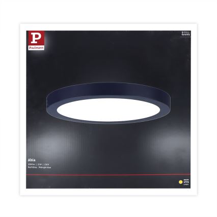 Paulmann 70986  - LED/22W Stropna svetilka ABIA 230V temno modra