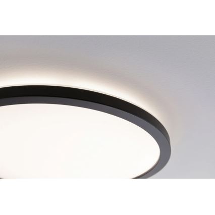 Paulmann 70997 - LED/11,2W Nadgradni panel ATRIA 230V 3000K pr. 19 cm črna
