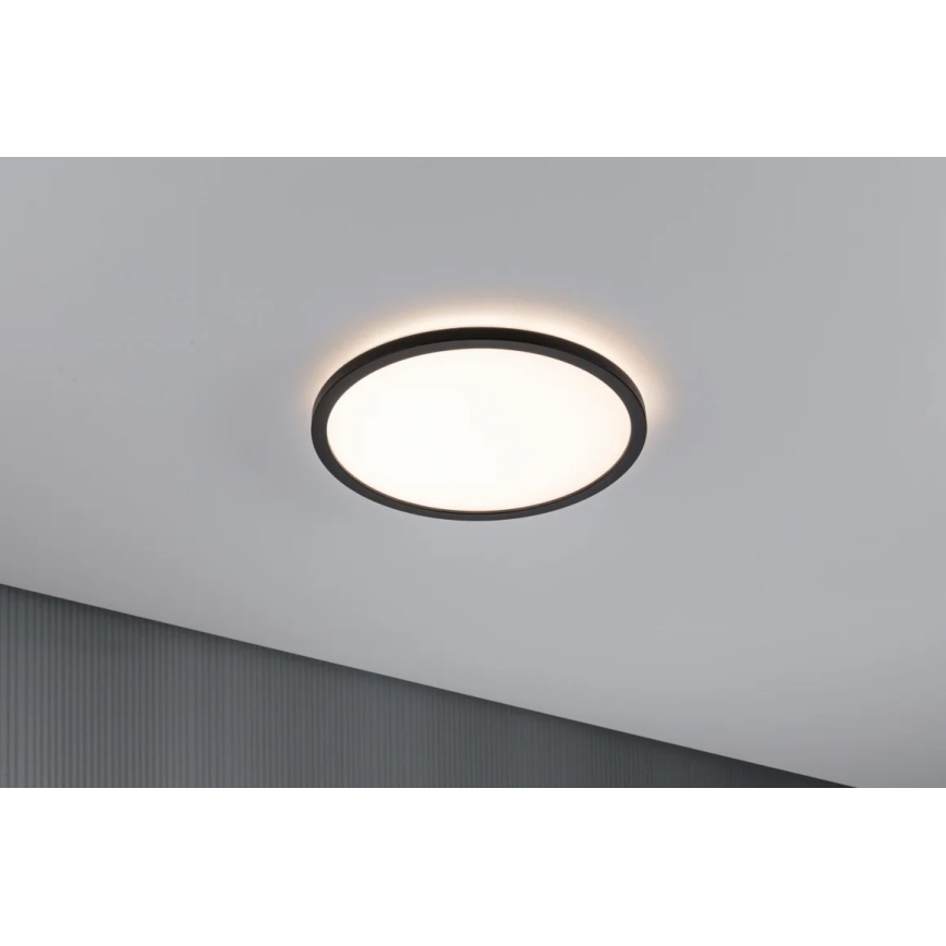 Paulmann 70998 - LED/16W Nadgradni panel ATRIA 230V 3000K pr. 29,3 cm črna