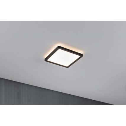 Paulmann 71000 - LED/11,2W Nadgradni panel ATRIA 230V 3000K 19x19 cm črna