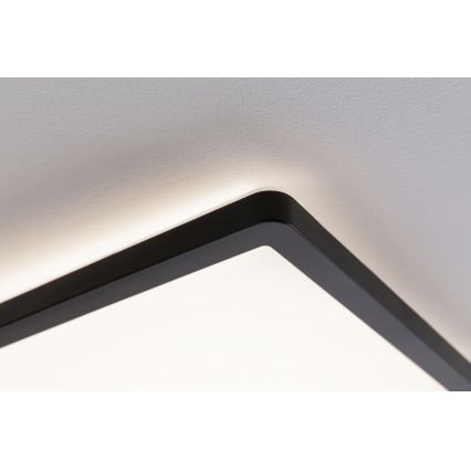 Paulmann 71000 - LED/11,2W Nadgradni panel ATRIA 230V 3000K 19x19 cm črna