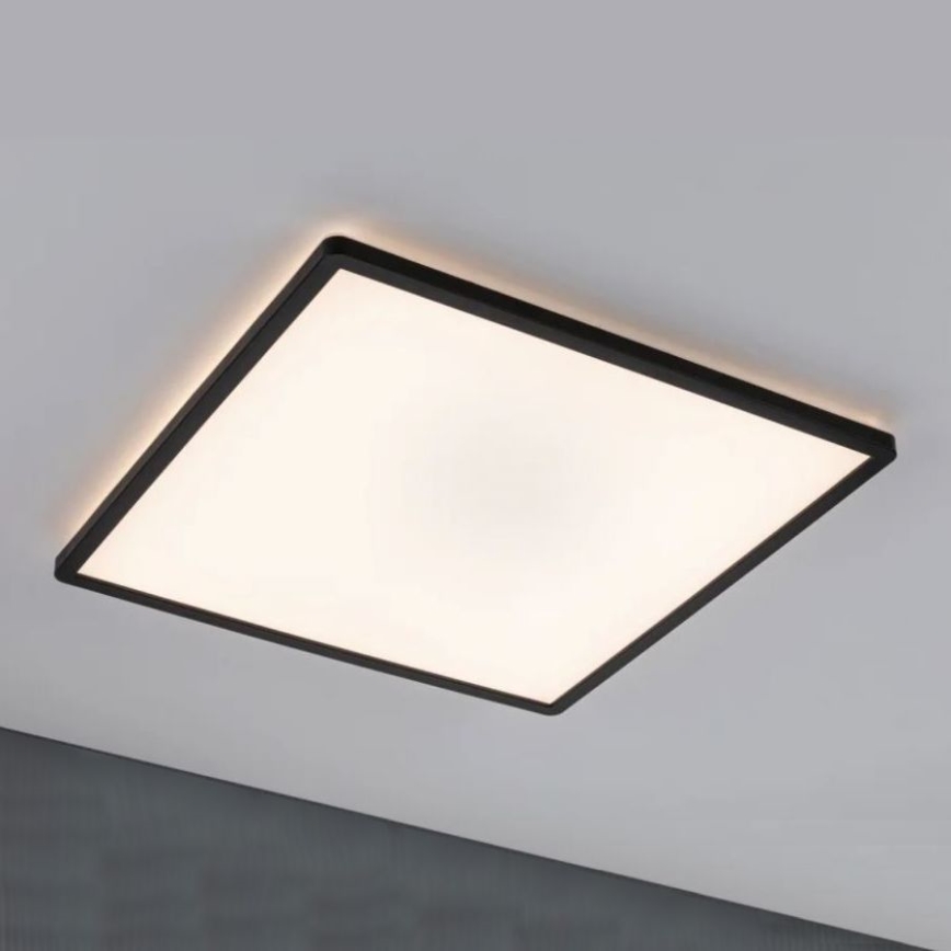 Paulmann 71002 - LED/22W Zatemnitveni panel ATRIA 230V 3000K 42x42 cm črna