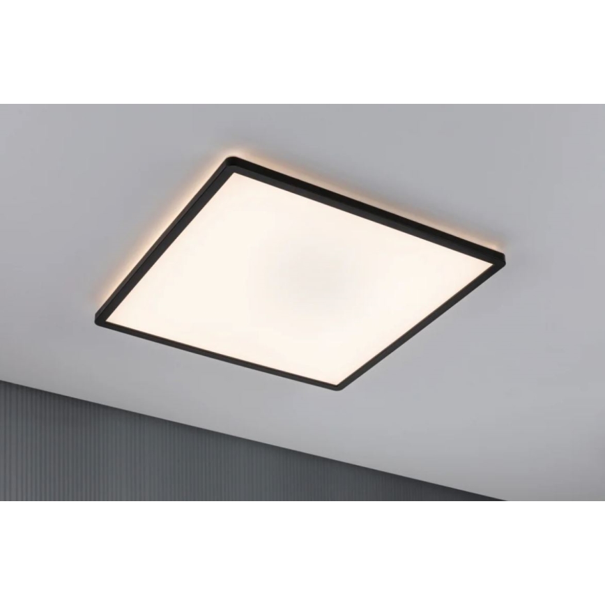 Paulmann 71002 - LED/22W Zatemnitveni panel ATRIA 230V 3000K 42x42 cm črna