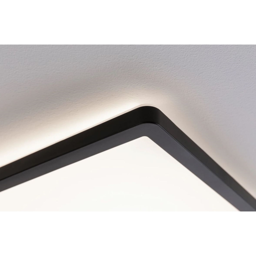Paulmann 71002 - LED/22W Zatemnitveni panel ATRIA 230V 3000K 42x42 cm črna