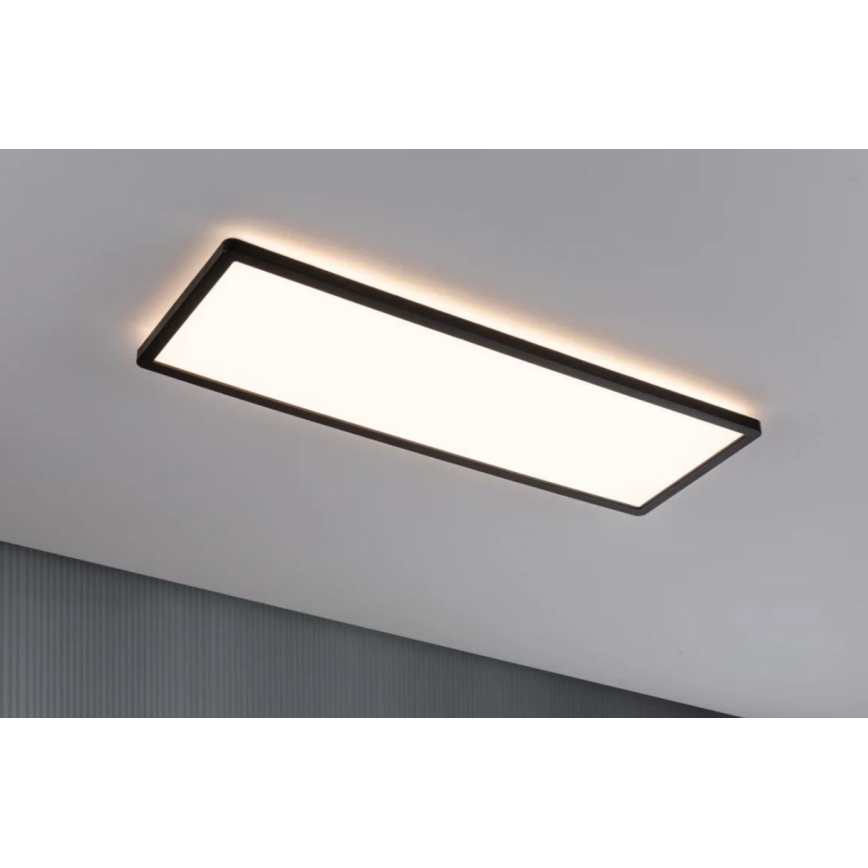Paulmann 71003 - LED/22W Zatemnitveni panel ATRIA 230V 3000K 20x58 cm črna