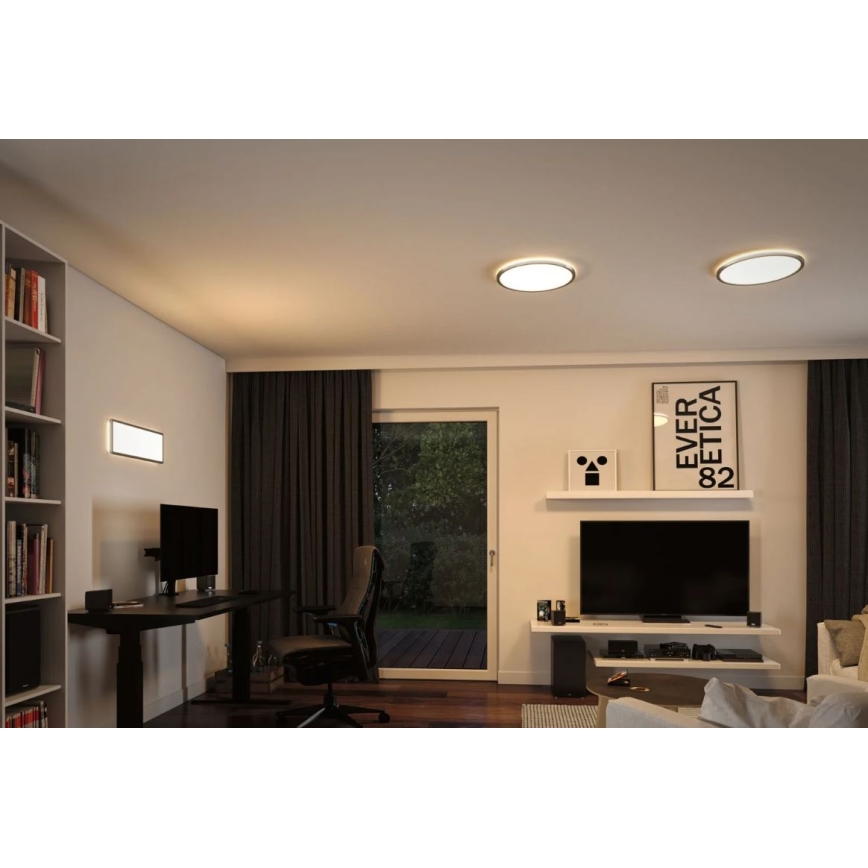 Paulmann 71020 - LED/20W RGBW Zatemnitveni panel ATRIA 230V 4000K 20x58 cm + Daljinski upravljalnik