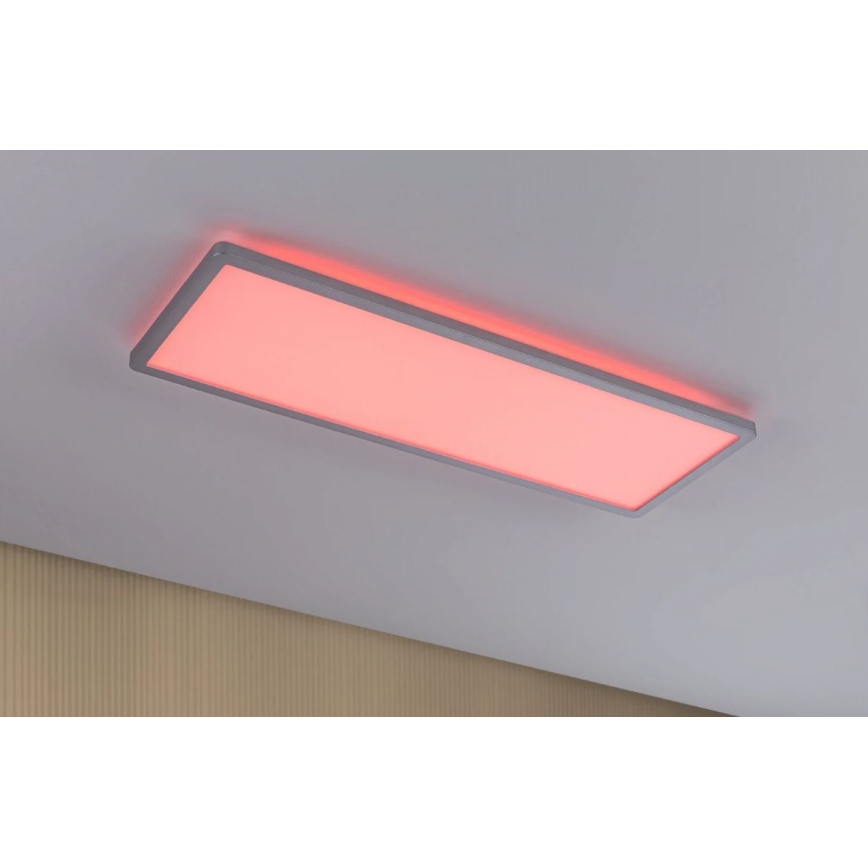 Paulmann 71020 - LED/20W RGBW Zatemnitveni panel ATRIA 230V 4000K 20x58 cm + Daljinski upravljalnik