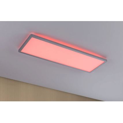 Paulmann 71020 - LED/20W RGBW Zatemnitveni panel ATRIA 230V 4000K 20x58 cm + Daljinski upravljalnik