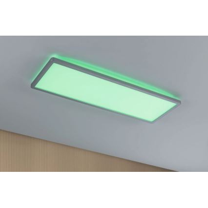 Paulmann 71020 - LED/20W RGBW Zatemnitveni panel ATRIA 230V 4000K 20x58 cm + Daljinski upravljalnik