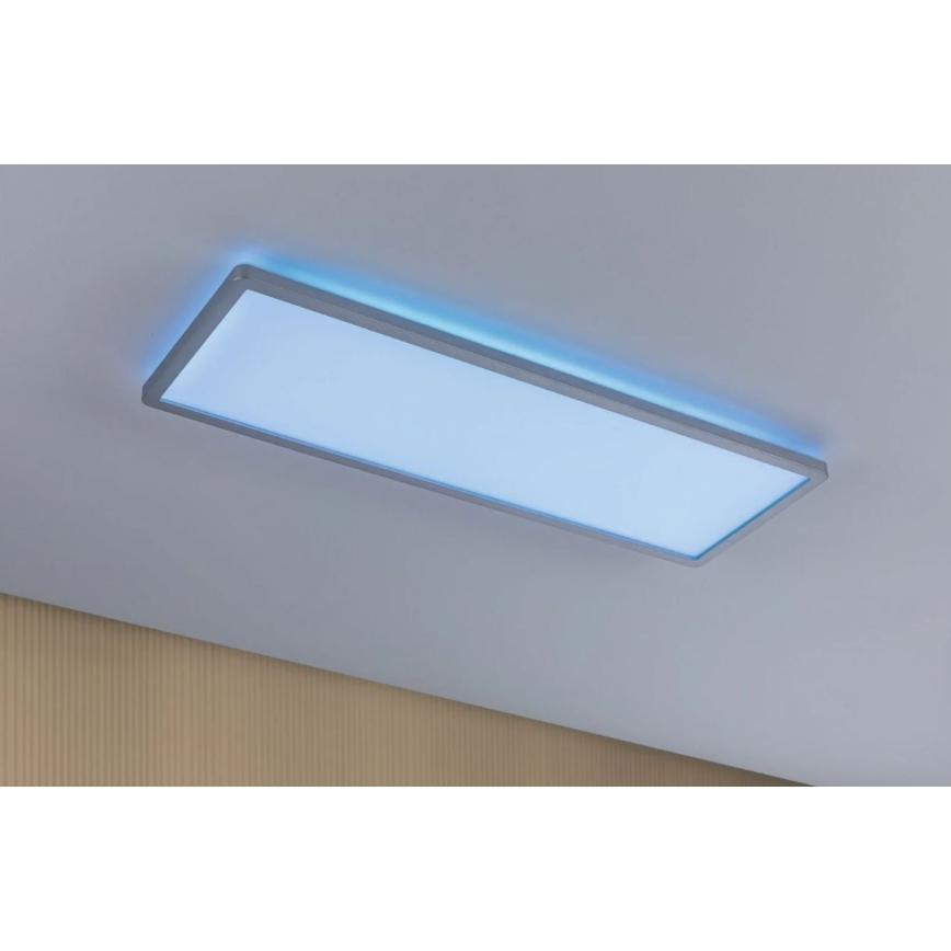 Paulmann 71020 - LED/20W RGBW Zatemnitveni panel ATRIA 230V 4000K 20x58 cm + Daljinski upravljalnik