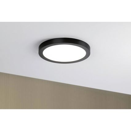 Paulmann 71025 - LED/22W Stropna luč ABIA 230V črna