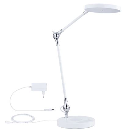 Paulmann 78011 - LED/11W Zatemnitvena namizna svetilka na dotik NUMIS 230V 2700/4000/6500K bela