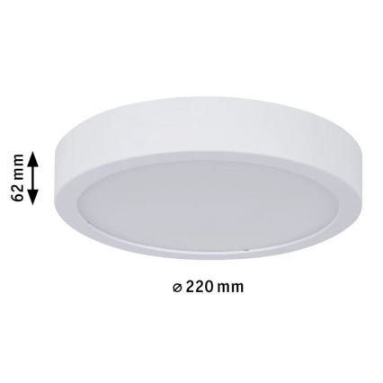 Paulmann 78923 - LED/13W IP44 Zatemnitvena kopalniška stropna svetilka AVIAR 230V