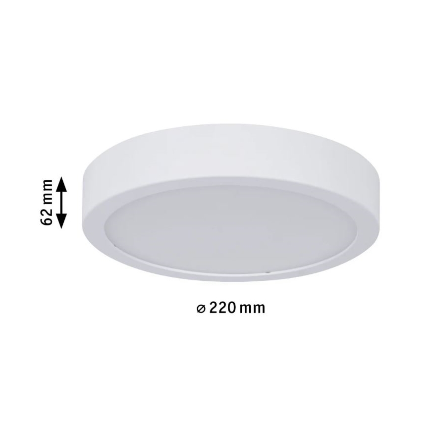 Paulmann 78923 - LED/13W IP44 Zatemnitvena kopalniška stropna svetilka AVIAR 230V