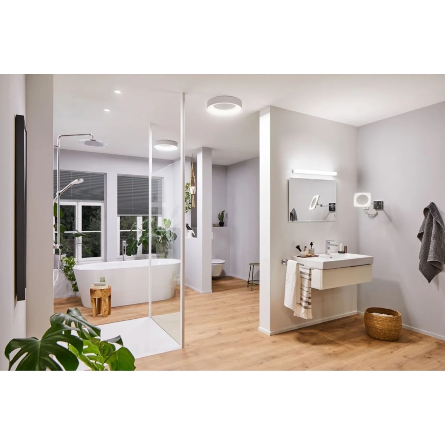 Paulmann 78947 - LED/23W IP44 Kopalniška stropna svetilka CASCA 230V