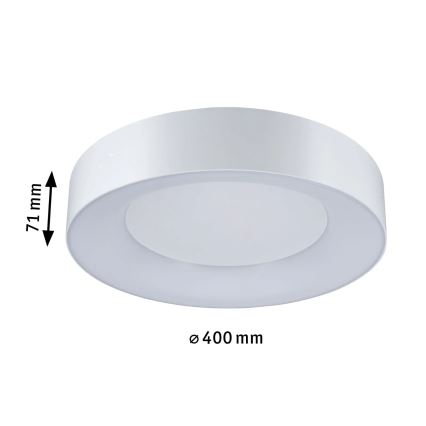 Paulmann 78947 - LED/23W IP44 Kopalniška stropna svetilka CASCA 230V