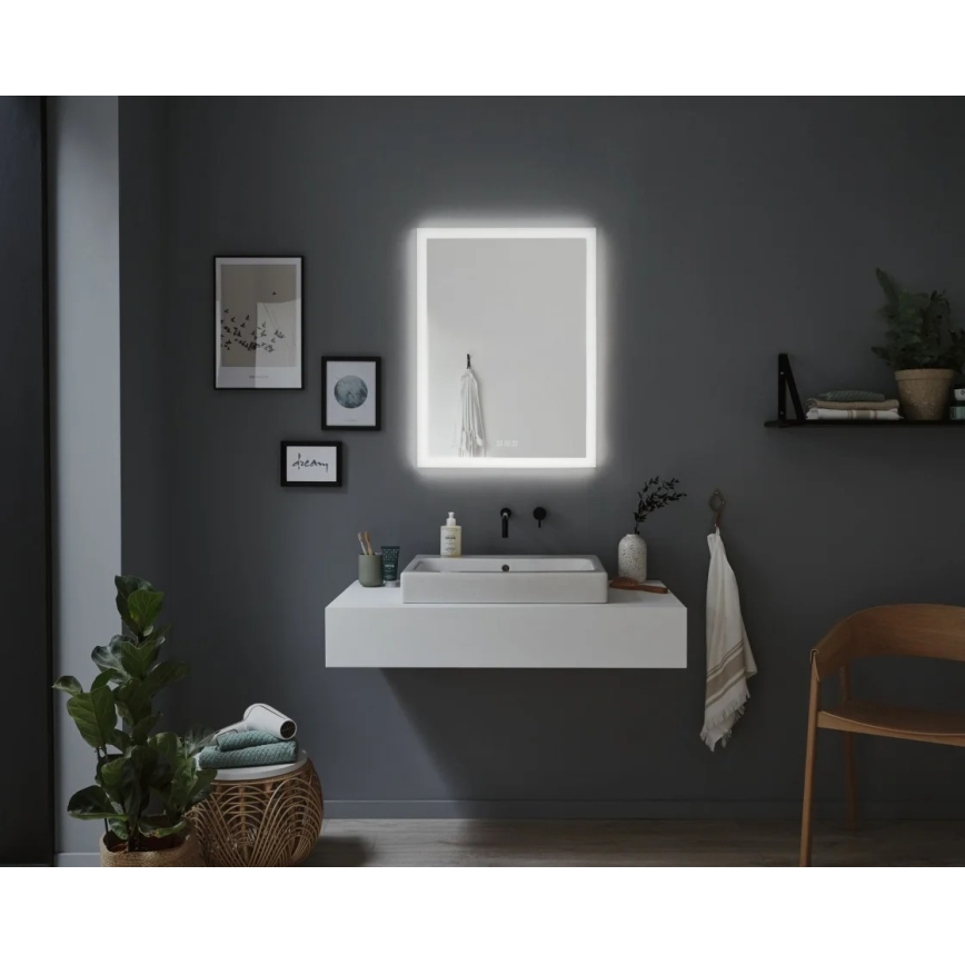 Paulmann 78951 - LED/22W IP44 Kopalniško ogledalo in osvetlitvijo ozadja 230V