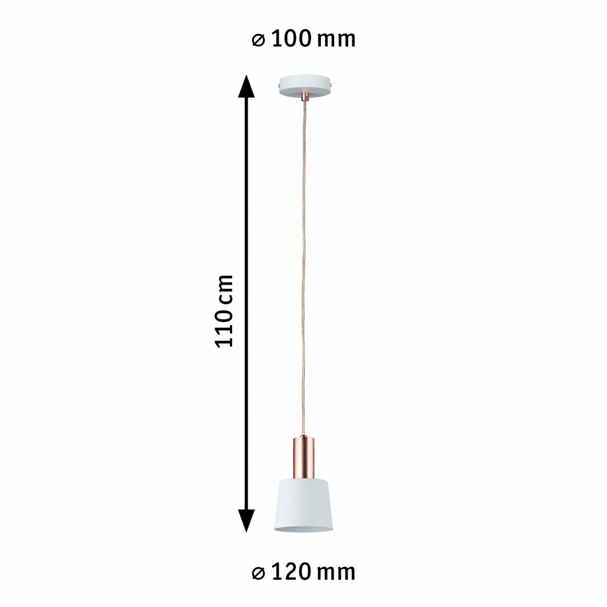 Paulmann 79656 - 1xE14/20W  Lestenec na vrvici NEORDIC HALDAR 230V