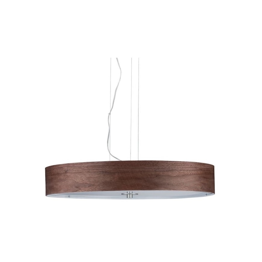 Paulmann 79686 - 3xE27/20W Lestenec na vrvici NEORDIC LISKA 230V oreh