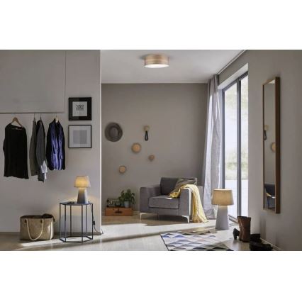 Paulmann 79687 - 3xE27/20W Stropna svetilka NEORDIC LISKA 230V oreh