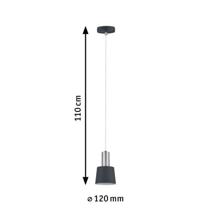 Paulmann 79691 - 1xE14/20W Lestenec na vrvici NEORDIC HALDAR 230V