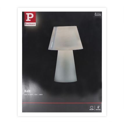 Paulmann 79734 - 1xE14/20W Namizna svetilka KELT 230V