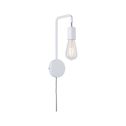 Paulmann 79811 - 1xE27/40W stensko svetilo CALVANI 230V belo