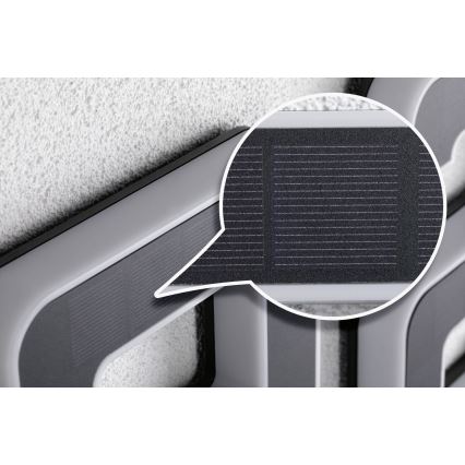 Paulmann 79842 - LED/0,2W IP44 Solarna hišna številka 1,2V 1500 mAh