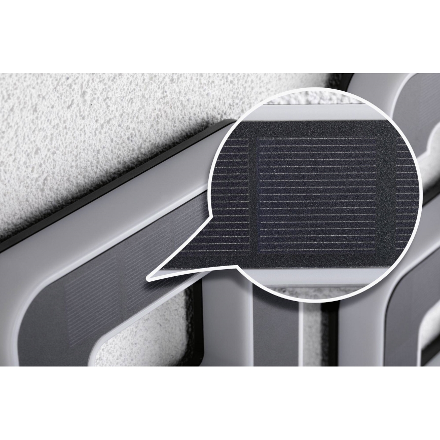 Paulmann 79842 - LED/0,2W IP44 Solarna hišna številka 1,2V 1500 mAh