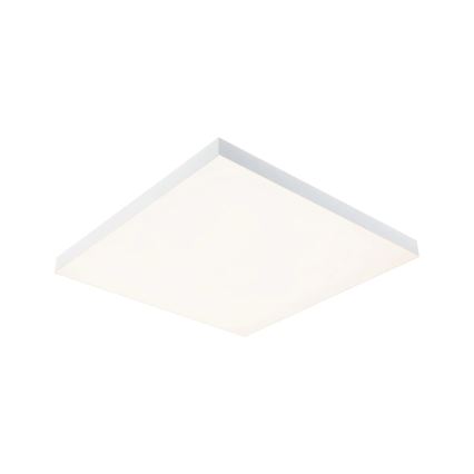 Paulmann 79910 - LED/31W RGBW zatemnjiva stropna svetilka LORIA 230V 3000-6500K 59,5x59,5 cm bela + daljinski upravljalnik