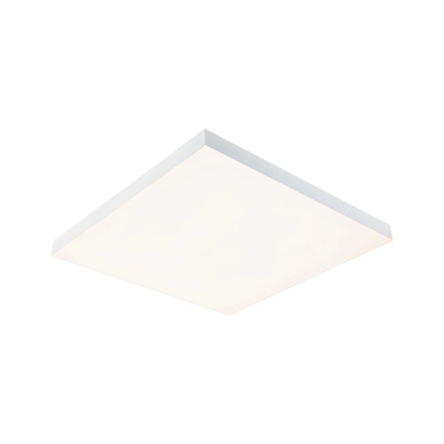 Paulmann 79910 - LED/31W RGBW zatemnjiva stropna svetilka LORIA 230V 3000-6500K 59,5x59,5 cm bela + daljinski upravljalnik
