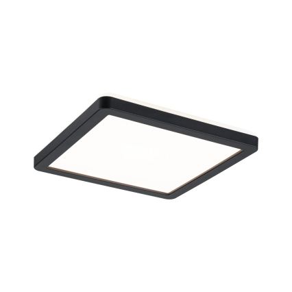 Paulmann 79920 - LED/11,2W zatemnljiv panel ATRIA 230V 3000K 19x19 cm črna