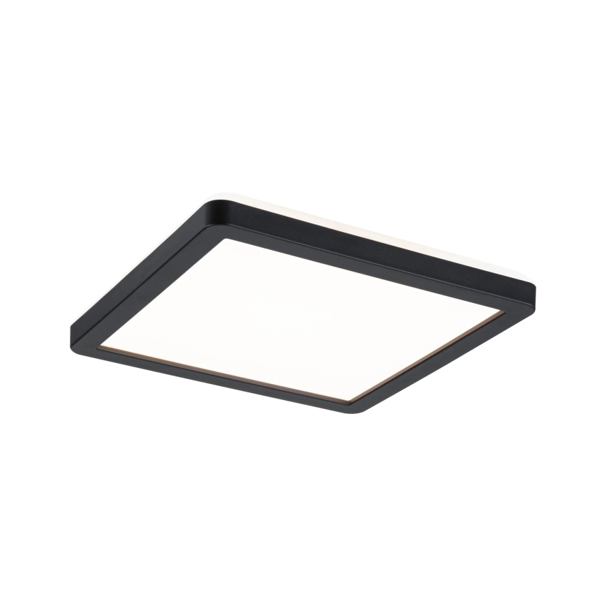 Paulmann 79920 - LED/11,2W zatemnljiv panel ATRIA 230V 3000K 19x19 cm črna