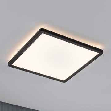 Paulmann 79921 - LED/16W zatemnljiv panel ATRIA 230V 3000K 29,3x29,3 cm črna