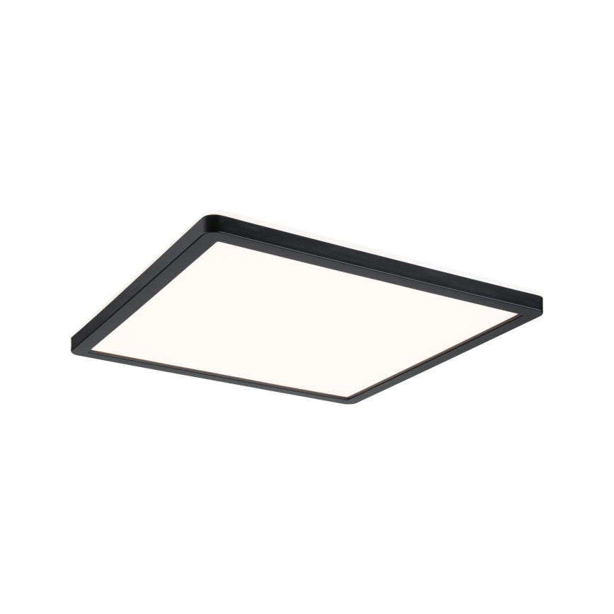 Paulmann 79921 - LED/16W zatemnljiv panel ATRIA 230V 3000K 29,3x29,3 cm črna