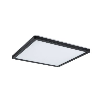 Paulmann 79921 - LED/16W zatemnljiv panel ATRIA 230V 3000K 29,3x29,3 cm črna