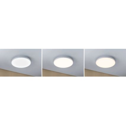Paulmann 79928 - LED/22W stropna svetilka LORIA z možnostjo zatemnitve, 230 V, 2700–6500 K, Ø 40 cm, bela