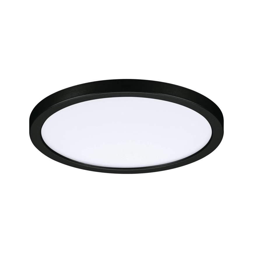 Paulmann 79965 - LED/13W IP44 Zatemnjivo kopalniško vgradno stropno svetilo AREO 230 V, premer 17,5 cm, črna