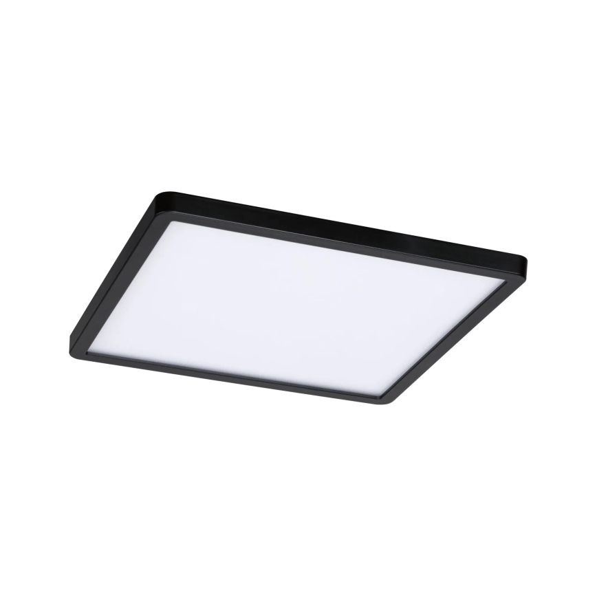 Paulmann 79967 - LED/16W IP44 zatemnljivo vgradno kopalniško stropno svetilo AREO 230V 23x23 cm črno