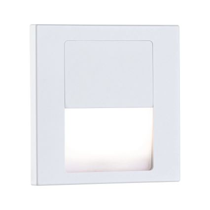 Paulmann 79999 - LED/1W Stopniščna svetilka TSARO 230V Follow/bela