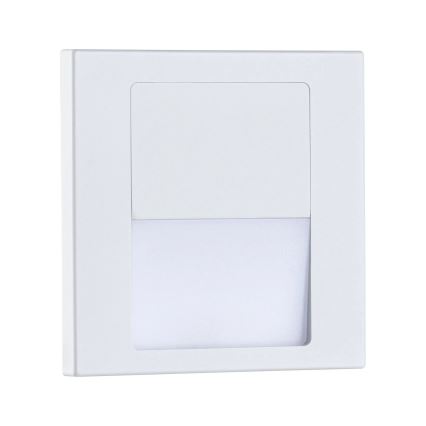 Paulmann 79999 - LED/1W Stopniščna svetilka TSARO 230V Follow/bela