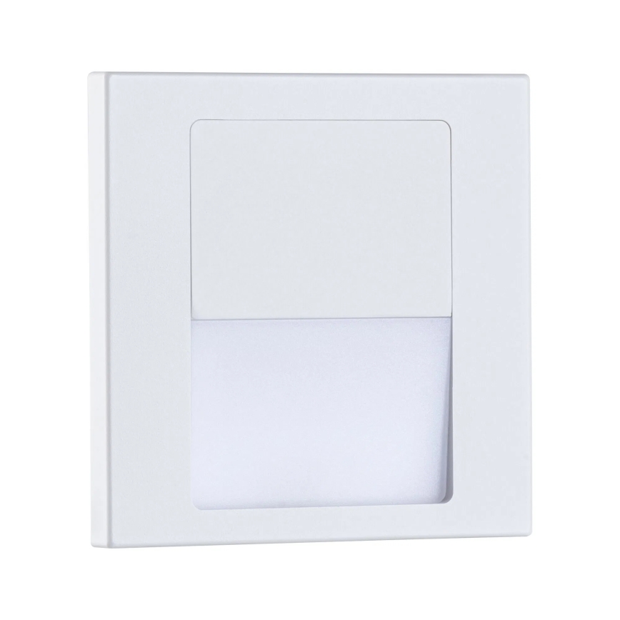 Paulmann 79999 - LED/1W Stopniščna svetilka TSARO 230V Follow/bela