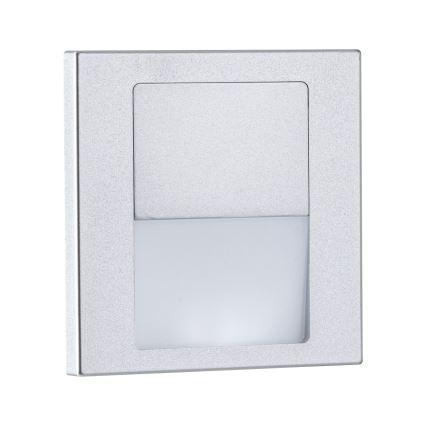 Paulmann 80000 - LED/1W Stopniščna svetilka TSARO 230V Follow/mat krom